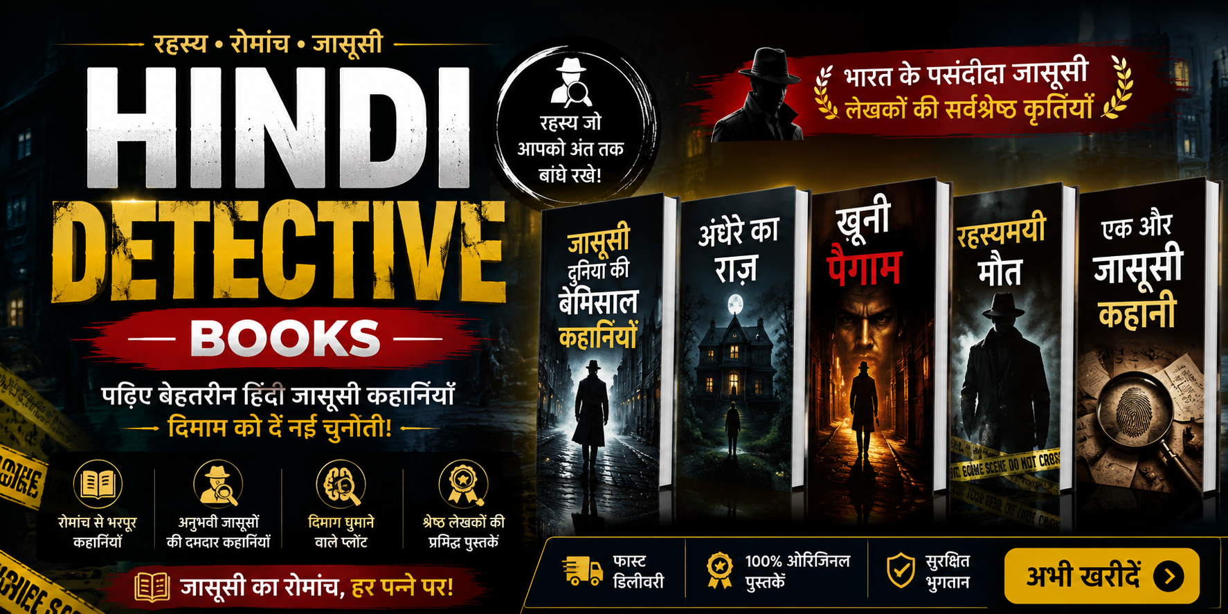 Hindi Detective Books