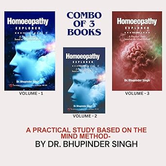 HOMOEOPATHY EXPLORER (MIND METHOD) | VOLUME 1/2/3 (COMBO OF 3)