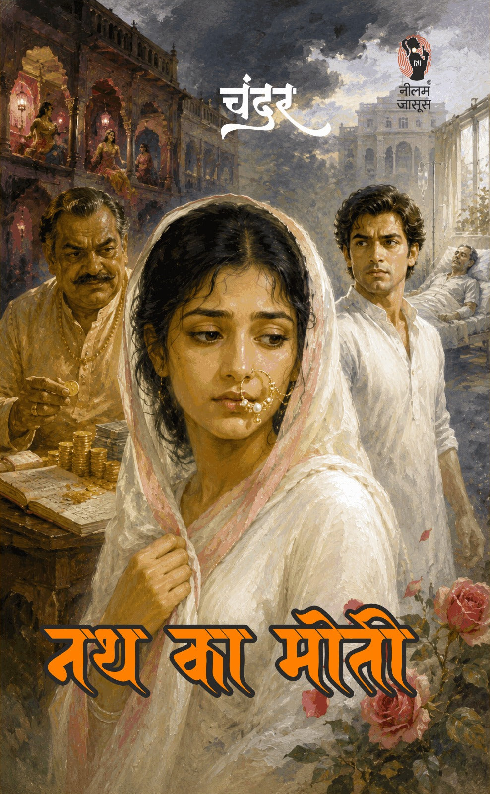 नथ का मोती (एक थ्रिलर उपन्यास) लेखक : चंदर I nath ka moti (ek thriller upnyas) lekhak : chander (Hindi Pulp Fiction Series)