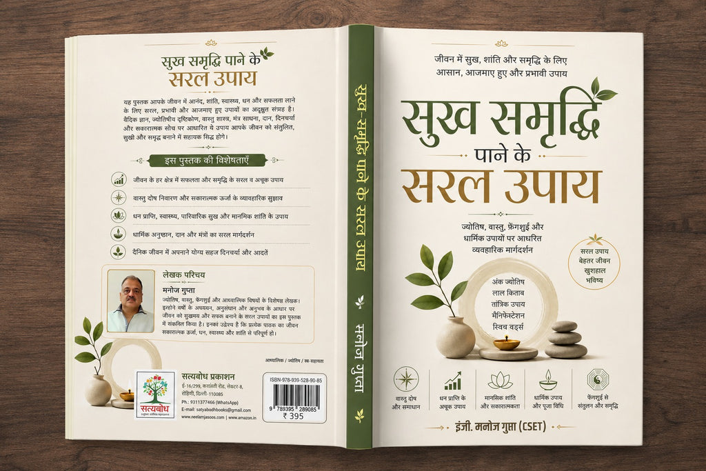 SUKH SAMRIDDHI KE SARAL UPAY | सुख समृद्धि के सरल उपाय [Perfect Paperback] Eng. MANOJ GUPTA (C-SET) (Hindi Books and Novels)