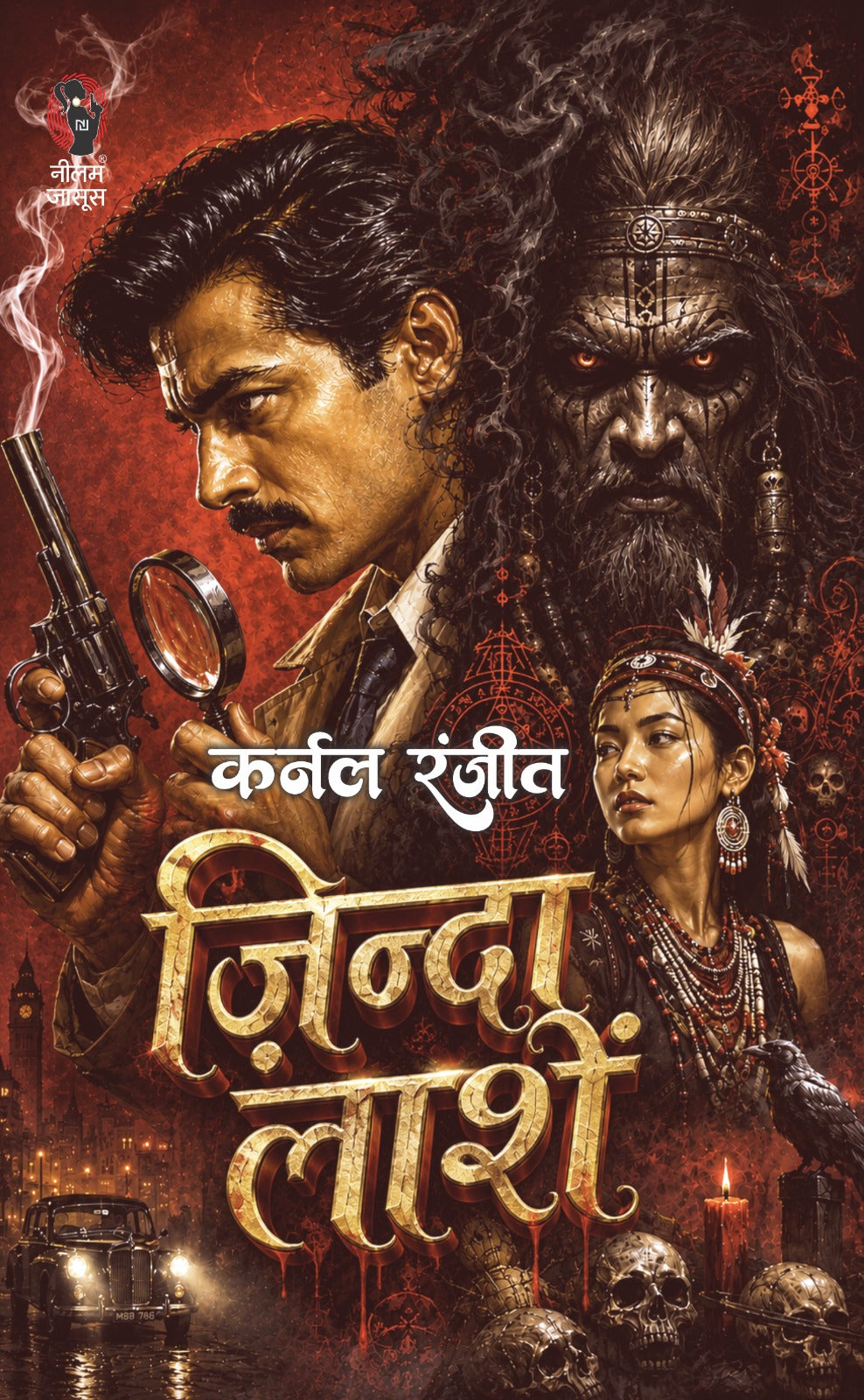 ज़िंदा लाशें (कर्नल रंजीत) I ZINDA LASHEN (COLONEL RANJIT) | Fiction, Paperback
