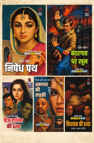 BANDERGAAH PAR KHOON -SMUGGLER KI LADKI -VIDHAYAK KI HATYA-HIs HIGHNESS KI HATYA -NISHEDh PATH