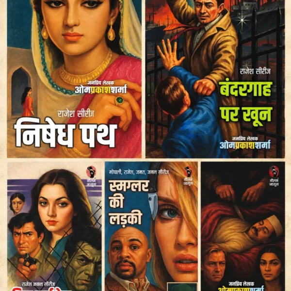 बंदरगाह पर खून / स्मग्लर की लड़की / विधायक की हत्या/ हिज़ हाईनेस की हत्या / निषेध पथ/ I BANDERGAAH PAR KHOON / SMUGGLER KI LADKI / VIDHAYAK KI HATYA / HIZ HIGHNESS KI HATYA / NISHED PATH