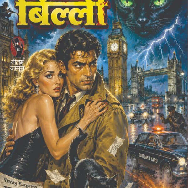 काली बिल्ली ( जगत सीरीज) जनप्रिय लेखक ओमप्रकाश शर्मा I kali billi (jagat shrinkhla) lokpriya lekhak, lekhak sharma BHindi Pulp Fiction (Hindi Pulp Fiction Series)