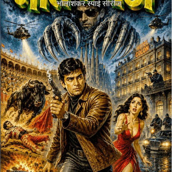मौत के पंजे (भोलाशंकर स्पाई सीरीज) लेखक :चंदर I maut ke panje (bholashankar spy series) lekhak :chander Hindi Pulp Fiction (Hindi Pulp Fiction Series)