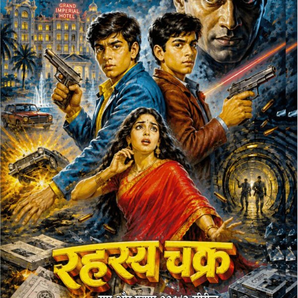 हस्य चक्र (राम-श्याम 001/2 सीरीज़) लेखक : चंदर I Rahasya chakra (ram-shyam 001/2 series) lekhak : chander (Hindi Pulp Fiction Series)