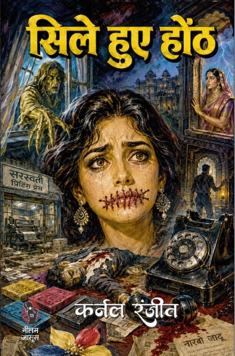 सिले हुए होंठ (मेजर बलवंत सीरीज) कर्नल रंजीत I Sile hue honth (mager balwant series) colonel Ranjeet