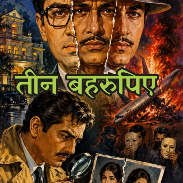 तीन बहुरूपिए (कर्नल रंजीत) I TEEN BAHRUPIYE (COLONEL RANJIT) | Fiction, Paperback