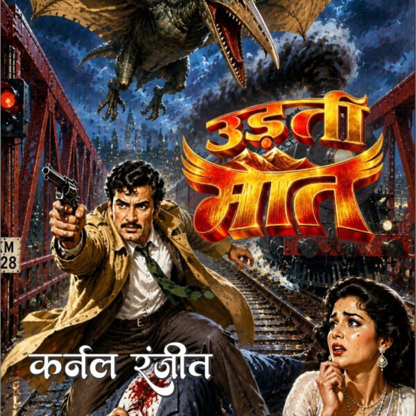 उड़ती मौत (कर्नल रंजीत) I UDATI MAUT (COLONEL RANJIT) (JAGAN-BANDUK SINGH SERIES) | Fiction, Paperback